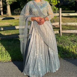 Luxurious wedding wear